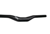 FORM Aluminum 35 Handlebars 25 mm rise in black with white title logo