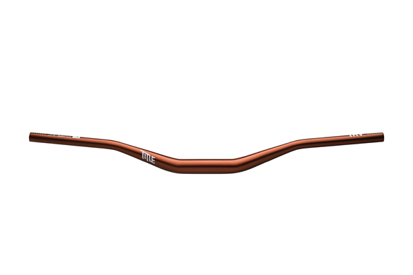 Title AH1 35 x 50mm rise bronze aluminium handlebar