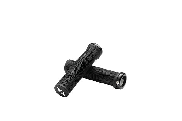LO1 Grips - black with White Title logo