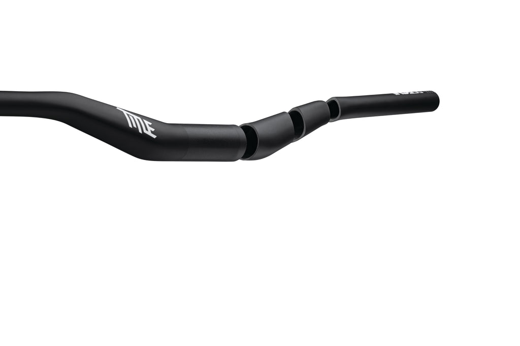 FORM Carbon 35 Handlebars 25 mm rise in black with white Title logo with cut out view