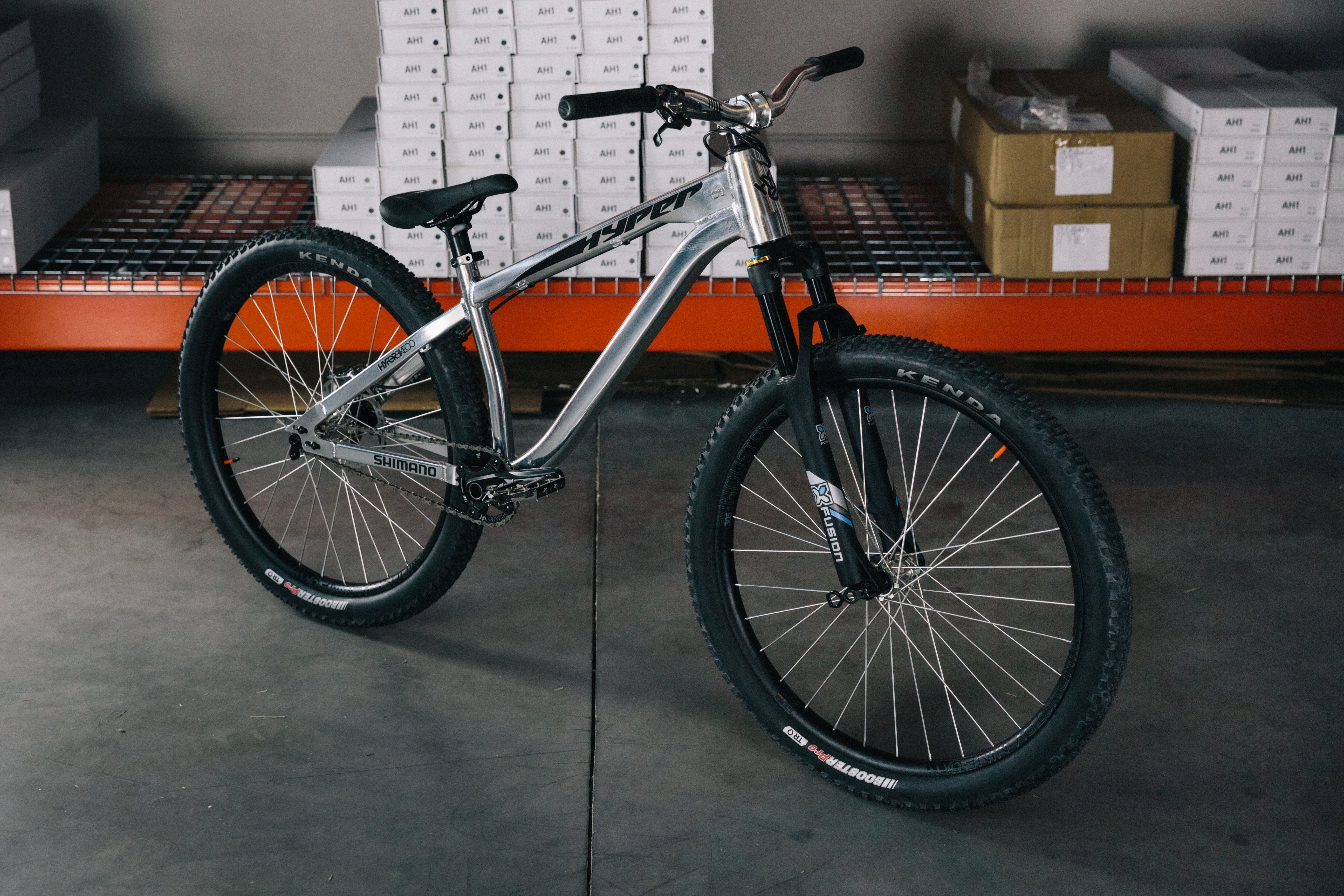 Titel Bike Check: Tom Van Steenbergens Hyper Hardtail