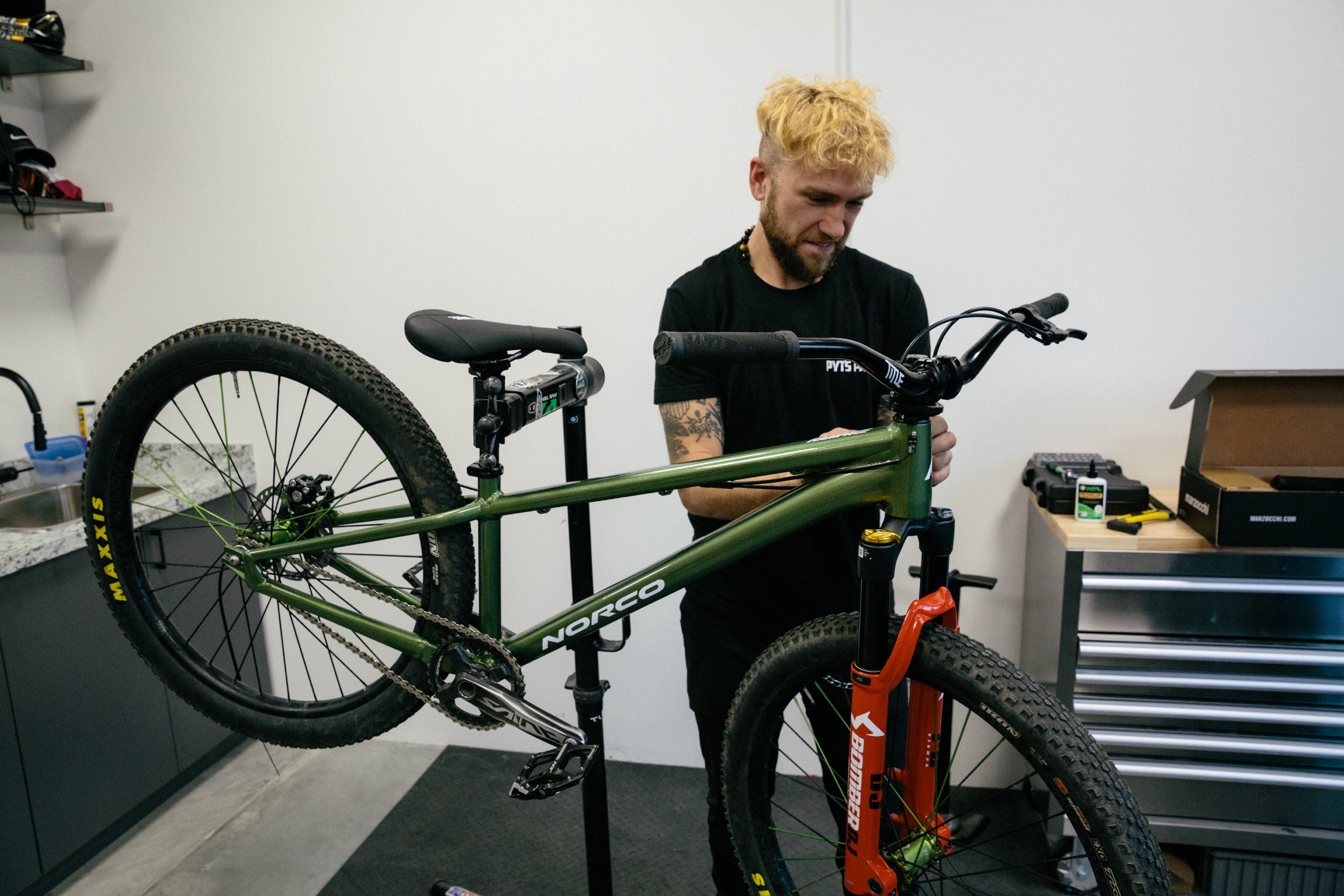 Titel Bike Check: Matt MacDuffs Norco Rampage