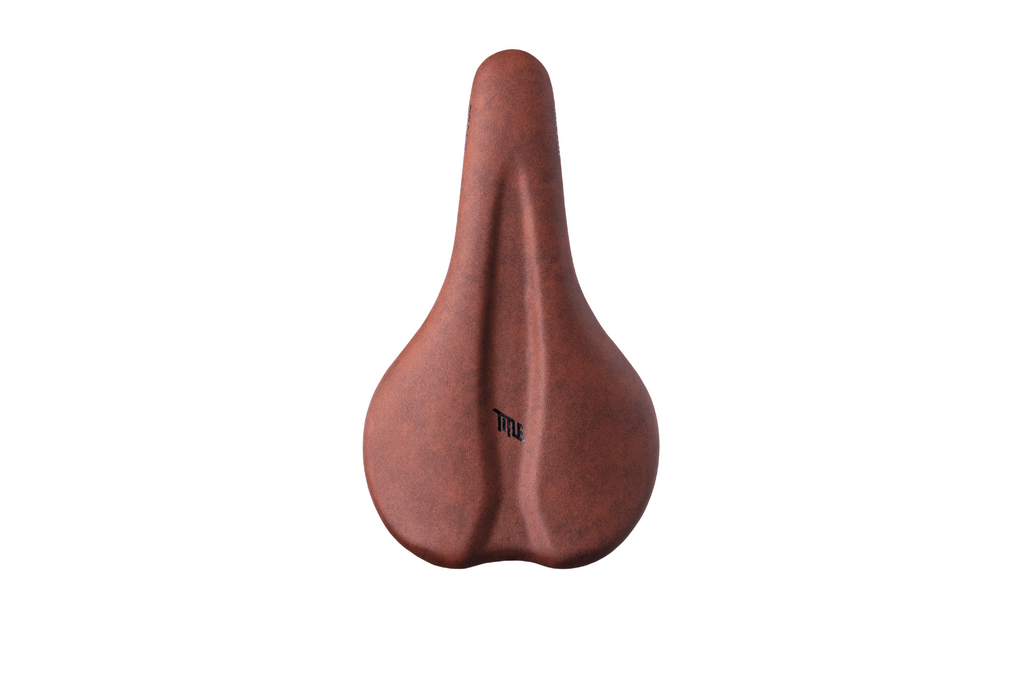 ES1 Enduro Saddle- brown top view