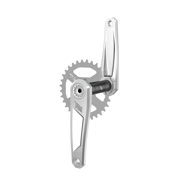 Title MTB CR1 Crank Arms (Spindle and Chainring not included) in Chrome, 155 mm, 32T, hero view
