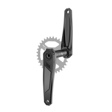 Title MTB CR1 Crank Arms (Spindle and Chainring not included) in Black, 165 mm, 32T, hero view