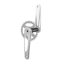 Title MTB CR1 Crank Arms (Spindle and Chainring not included) in Chrome, 165 mm, 32T, hero view