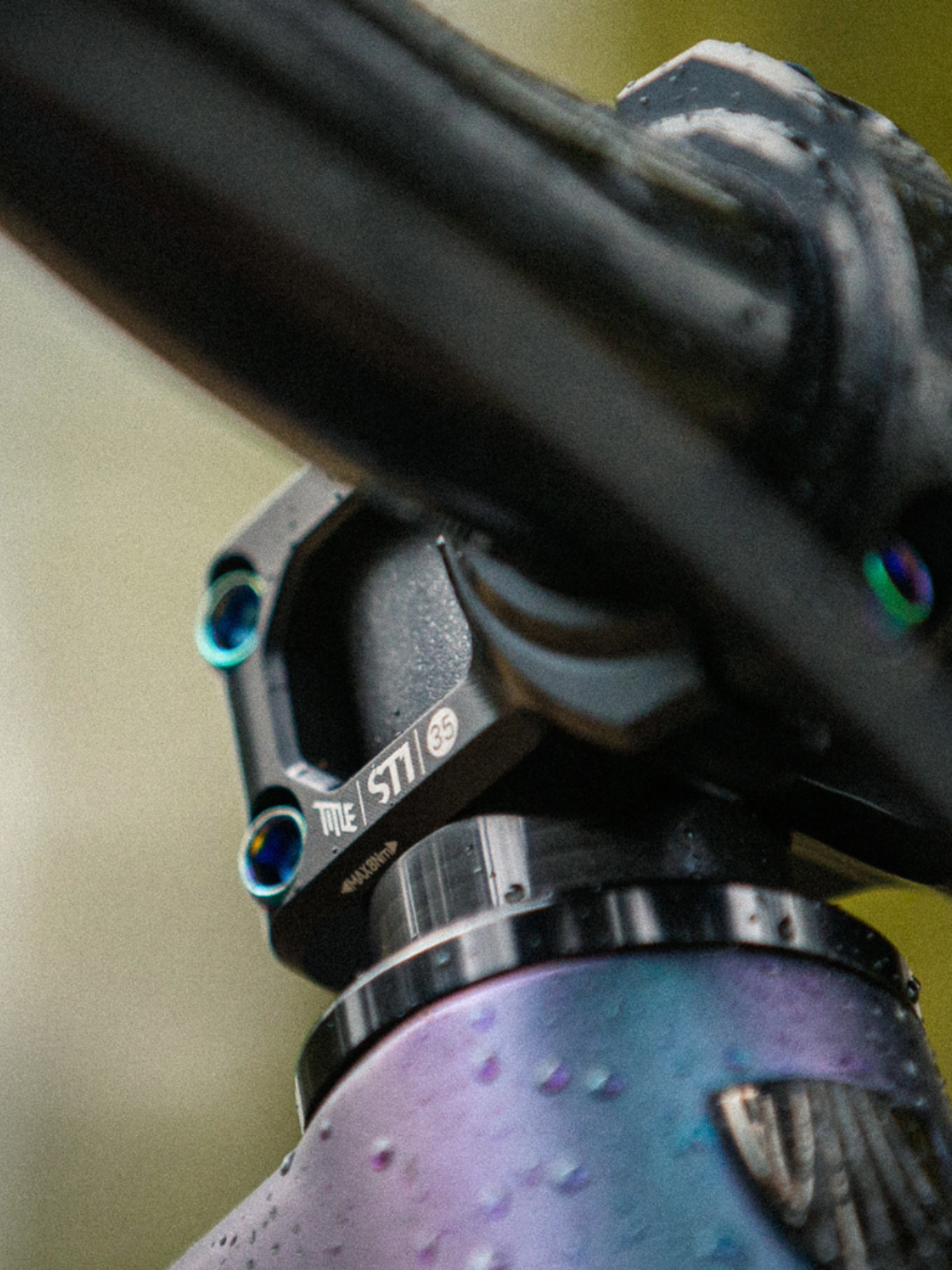 ST1 MTB stem close up