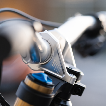 Close up DM2 stem chrome