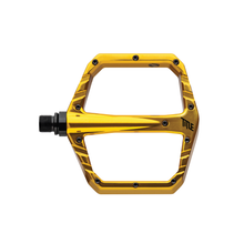 Title MTB Connect Pedals in Gold, top view