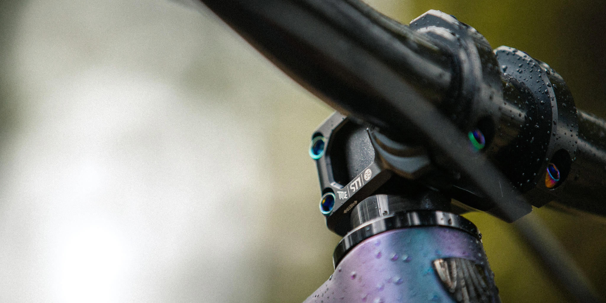 ST1 MTB stem close up