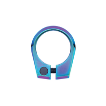 Title MTB Seatpost Clamp in Oil Slick, product image 9