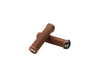 LO1 Grips in brown with white Title logo
