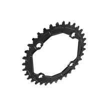 Title MTB CR1 104 BCD Chainring in Black, hero view