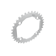 Title MTB CR1 104 BCD Chainring in Chrome, hero view
