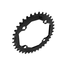Title MTB CR1 104 BCD Chainring in Black, hero view