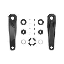 Title MTB CR1 Crank Arms (Spindle and Chainring not included) in Black, specification graphic