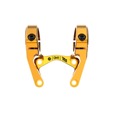 Title MTB DM1 35 Direct Mount Stem in Gold, 35 mm, top view