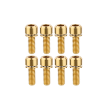 Title MTB DM1 / DM2 Titanium Bolts (8 pack) in Gold, product image 2