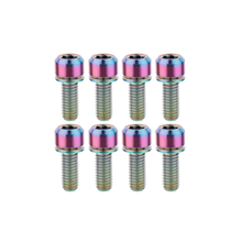 Title MTB DM1 / DM2 Titanium Bolts (8 pack) in Oil Slick, product image 3