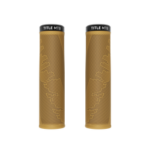 Title MTB FORM Lock-On Grips in Sand, front view