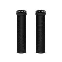 Title MTB FORM Lock-On Grips in Black, front view