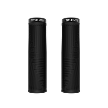 Title MTB FORM Lock-On Grips in Black, front view