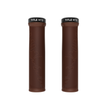 Title MTB FORM Lock-On Grips in Brown, front view
