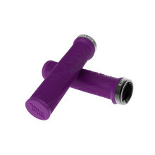 Title MTB FORM Lock-On Grips in Purple, hero view