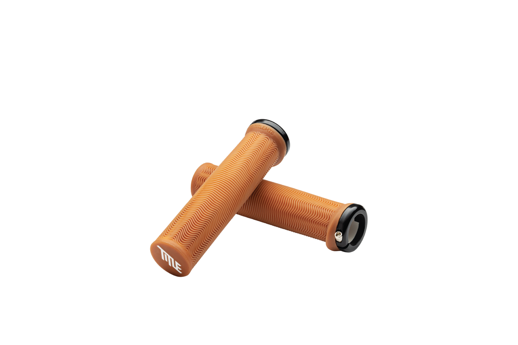 LO1 Grips in gum with white Title logo