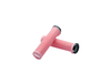 LO1 Grips in light pink with white Title logo