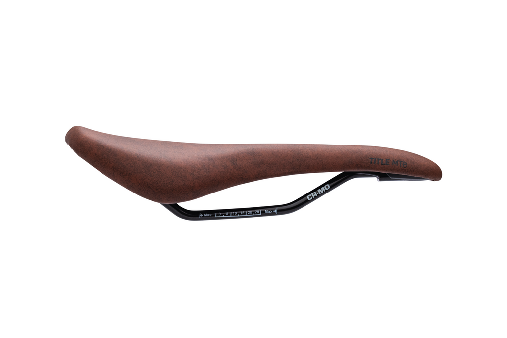Leather mountain bike saddle sale