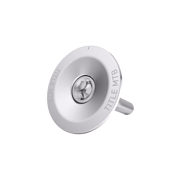 chrome mtb top cap